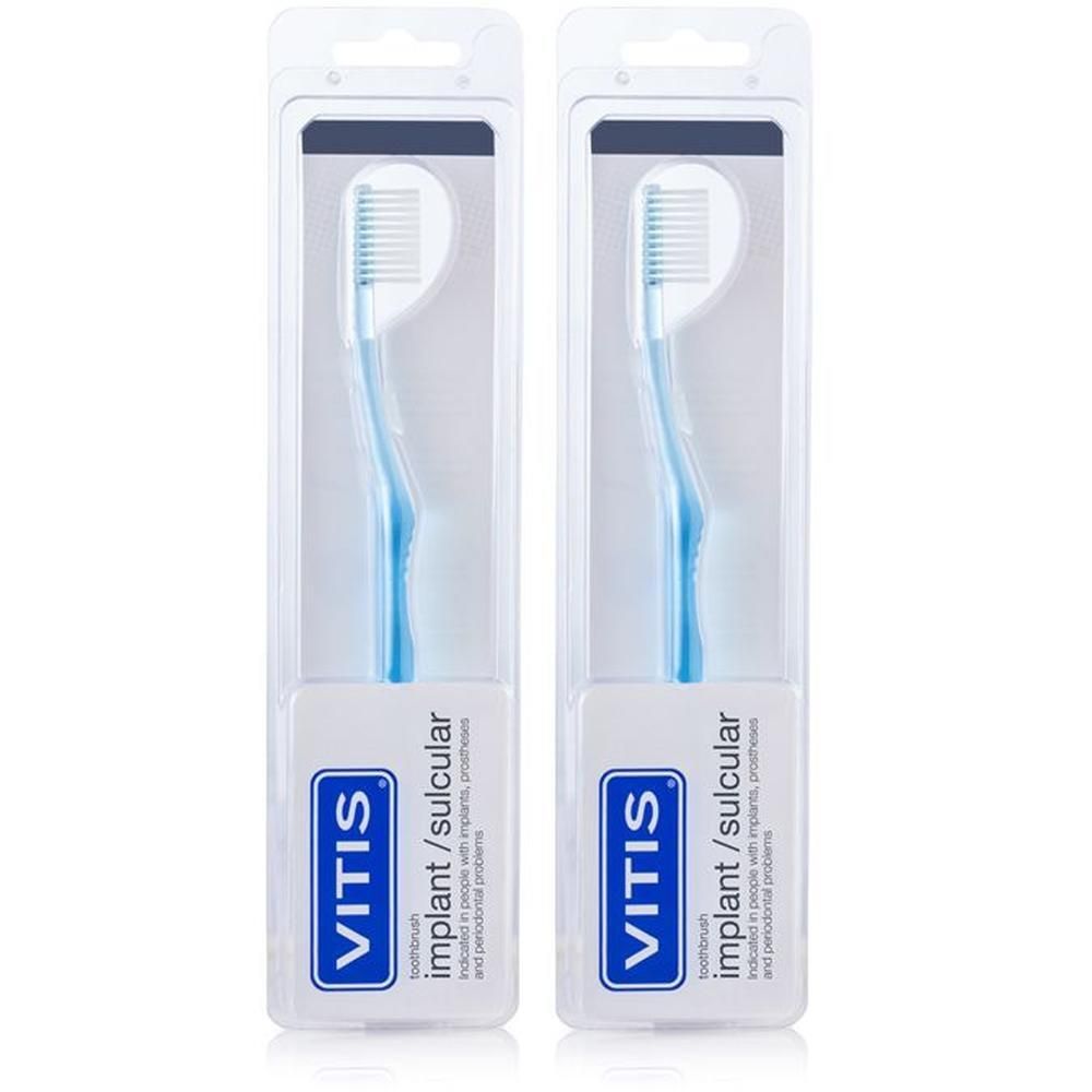 Vitis® Implant Sulcular Spazzolino 2x1 pz da denti