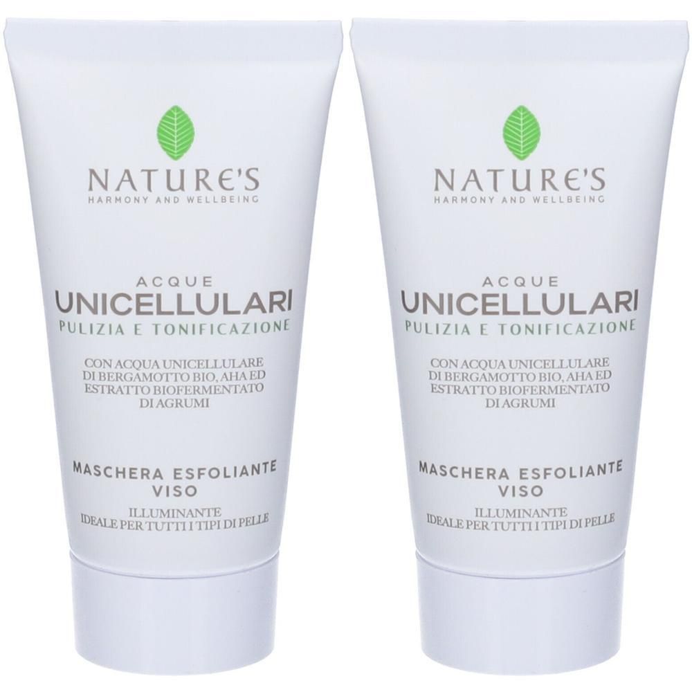 Nature'S Acque Unicellulari Maschera Aha Esfoliante Viso 50 Ml 2x50 ml