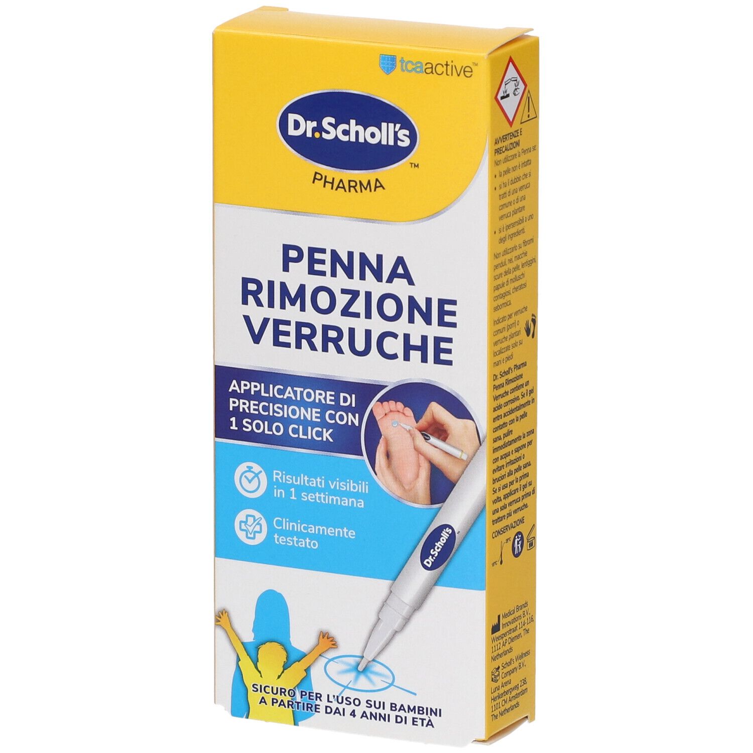 Dr. Scholl's Penna Rimozione Verruche 2 g