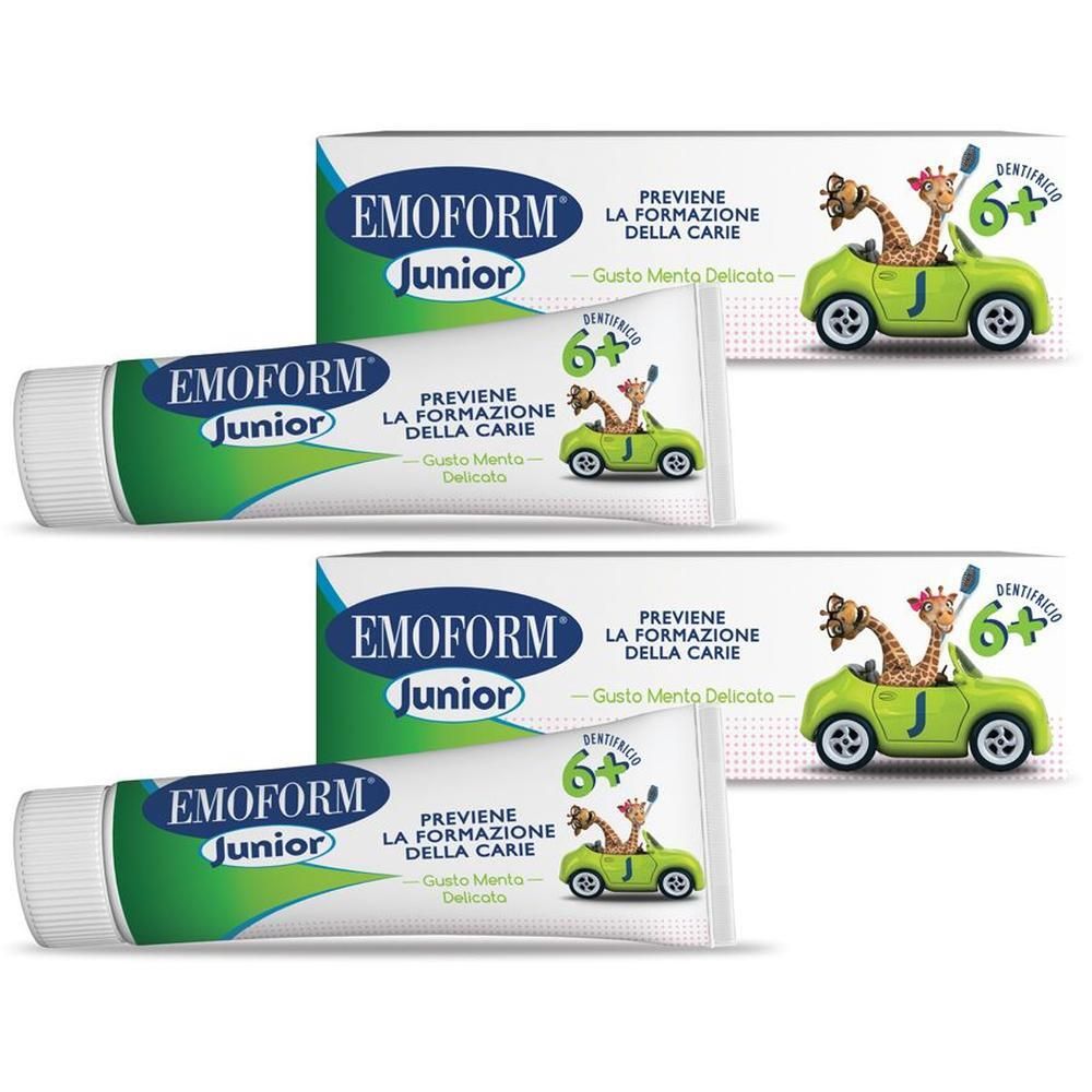 Emoform® Junior 2x75 ml Dentifricio