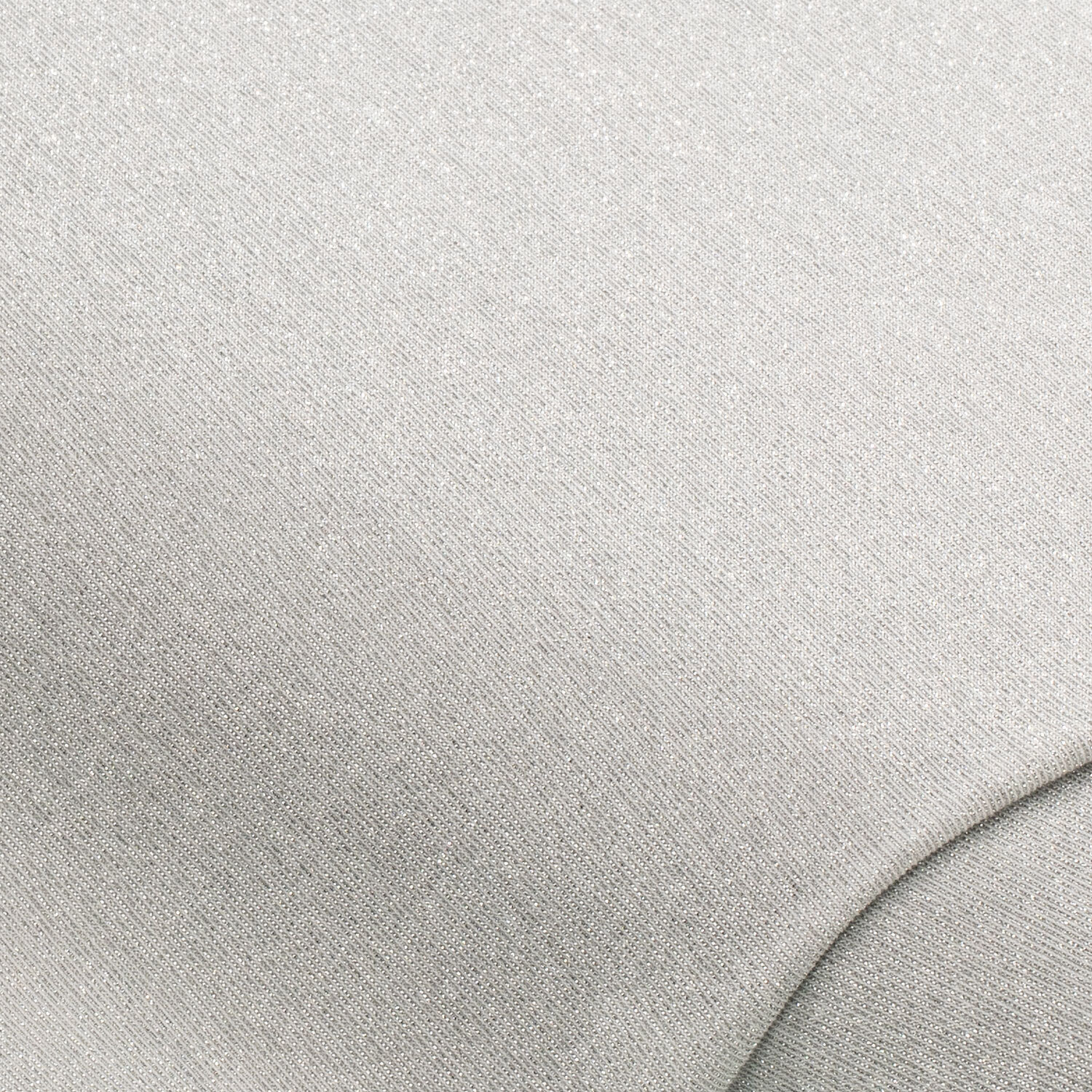 Metallic-Jersey, silbergrau