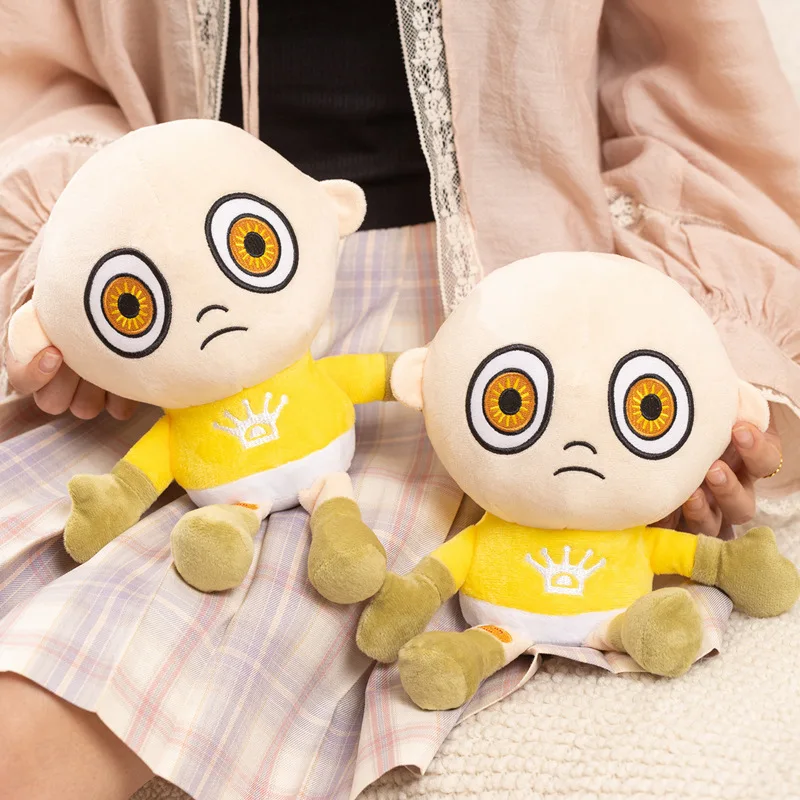 26cm Das Baby in Gelb Plüschtiere Kawaii Baby Stoffpuppen Spielzeug Plüschfiguren Kinderspielzeug für Kinder Baby Geburtstagsgeschenke