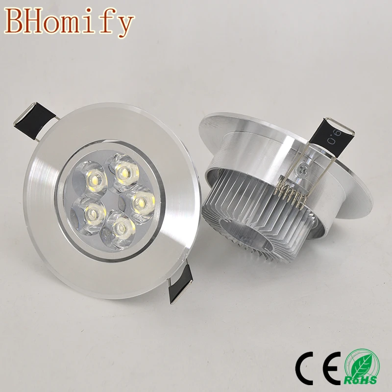 6W 9W 12W 15W 21W Runde LED Dimmbare Deckenleuchte Epistar LED Deckenlampe Einbaustrahler 110V-220V LED Deckenlampe