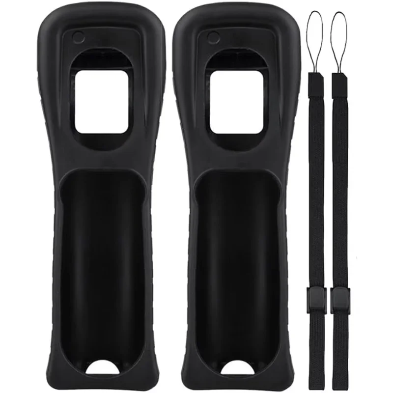 Silikonhülle für Wii Wireless Remote Gamepad, 2 Stück Videospiel-Controller-Schutzhülle