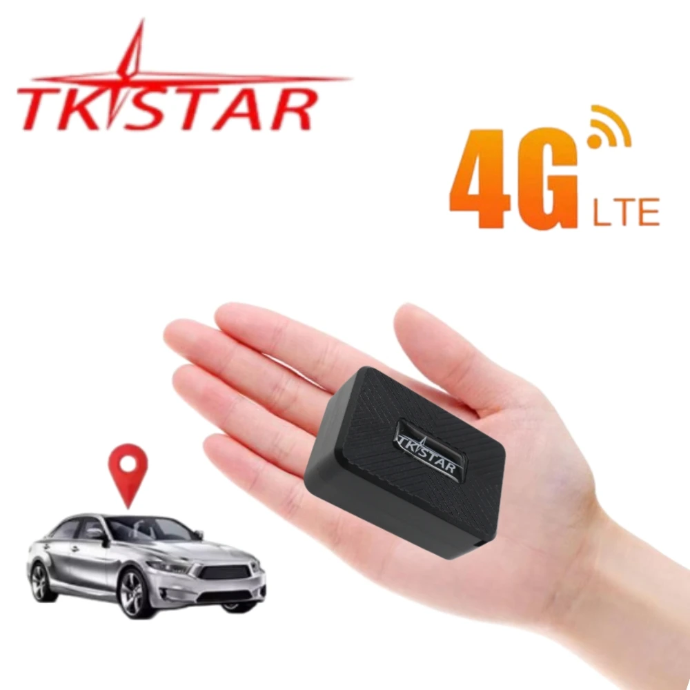Traceur GPS TKSTAR TK913 2G 4G, dispositif de suivi GPS, localisateur GPS, double positionnement GPS LBS, géolocalisation, alerte GPS, application gratuite, anti-perte