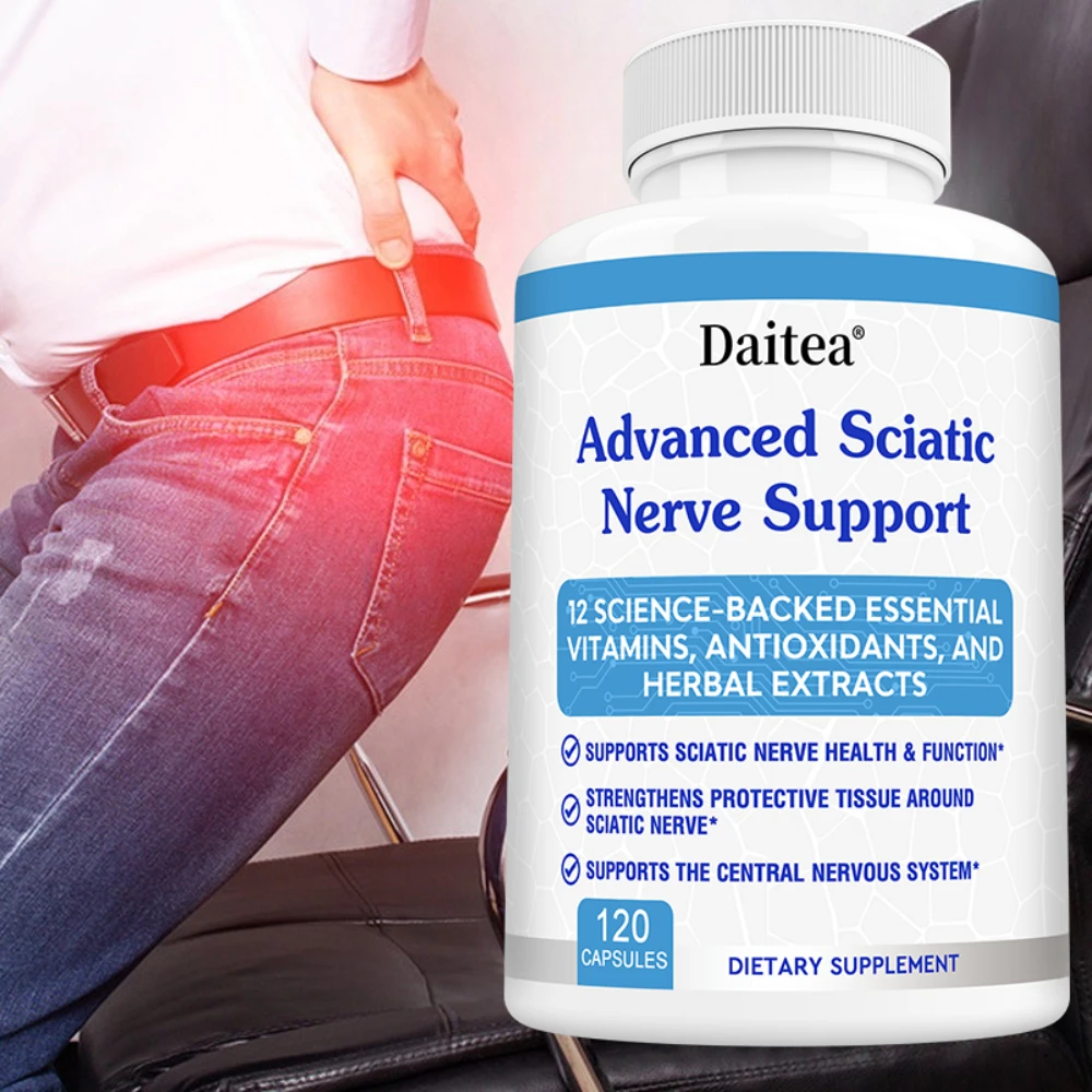 Relieve Sciatica Capsules - Helps Relieve Joint Pain Supports Daily Nervous System, Bone and Nerve Health