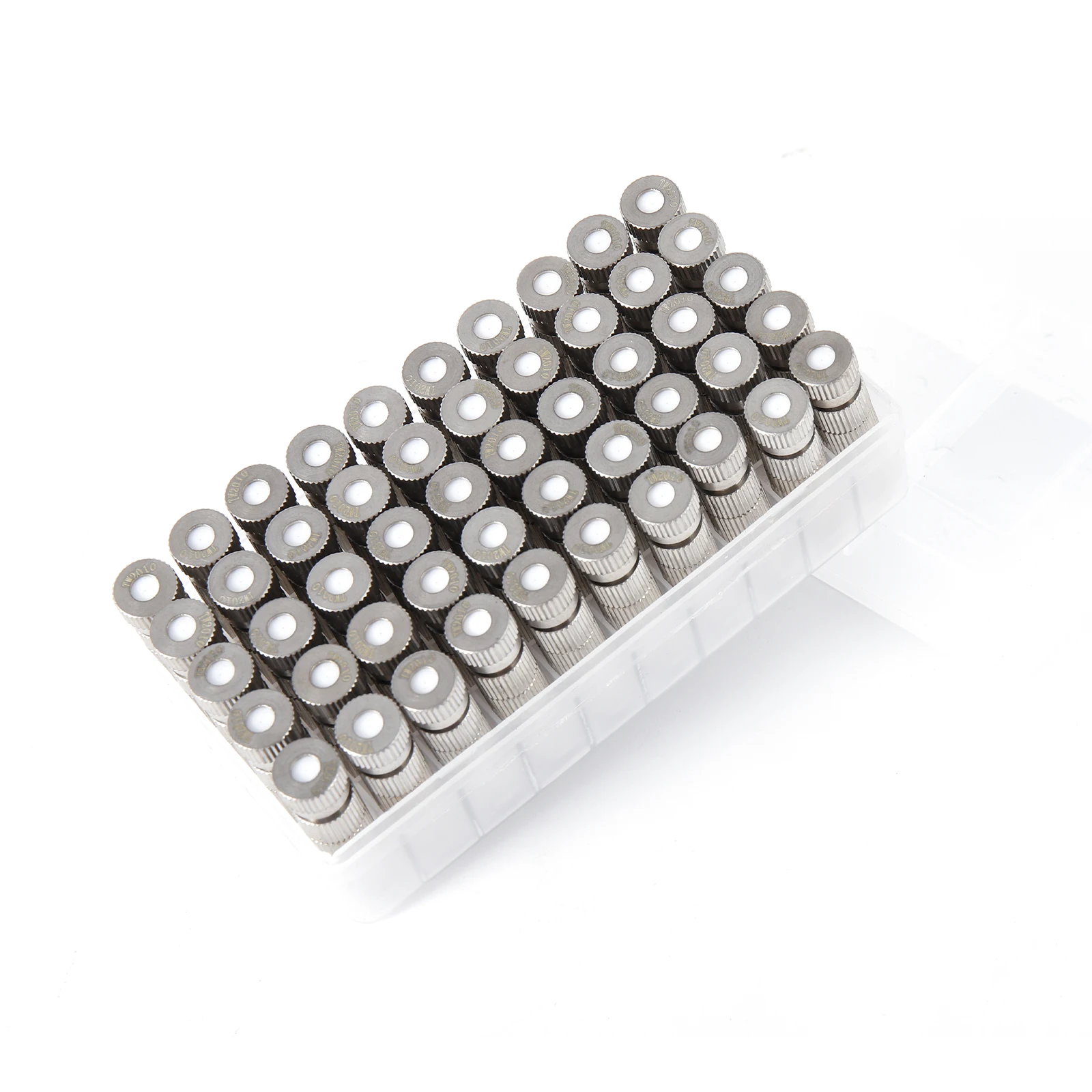 50Pcs High Pressure Garden Water Misting Nozzles With Filter Inside 0.1mm~0.5mm For Patio Garden Agriculture Cooling Humidify