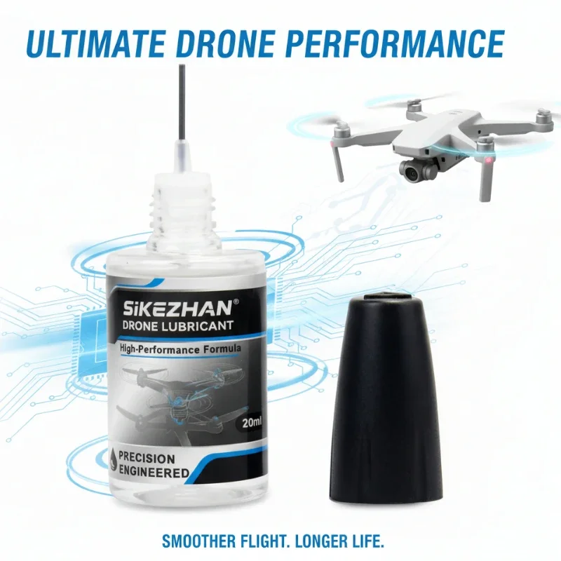 Professional Drone Lubricant Oil RC Quadcopter Motor Bearing Maintenance Anti-Rust Long Lasting UAV FPV Racing Hobby Aircraft
