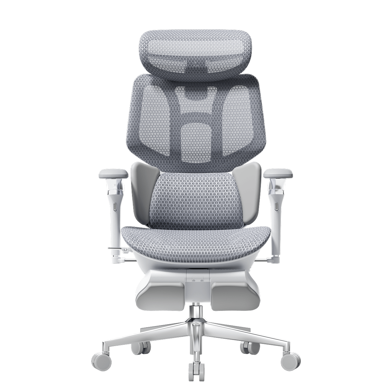 Hbada X7 Smart Ergonomic Ventilated Massage Office Chair, Lumbar Back Support, X7 / Gray
