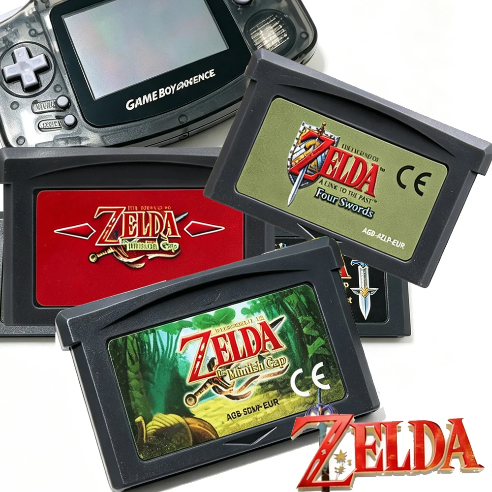 2026 GBA Game Cartridge 32 Bit Video Game Console Game Card Link To The Past Awakening DX Minish Cap Classic Boutique Collection