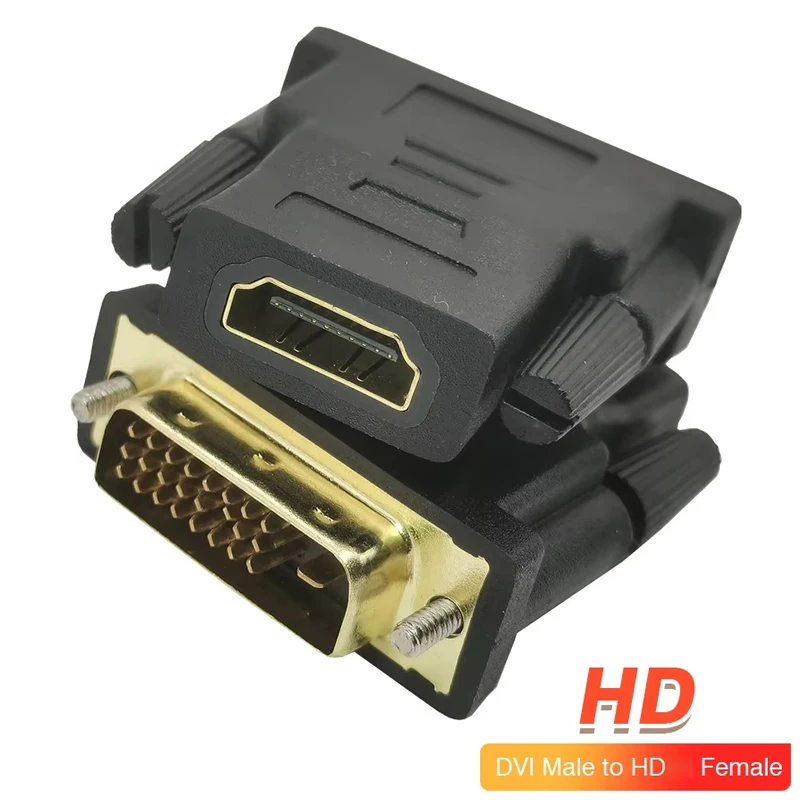 DVI 24+1 to HDTV Adapter Bi-Directional HDTV to DVI Cable adapter Coupler DVI to HDTV Cable Converter For Monitor TV PC PS4 Xbox