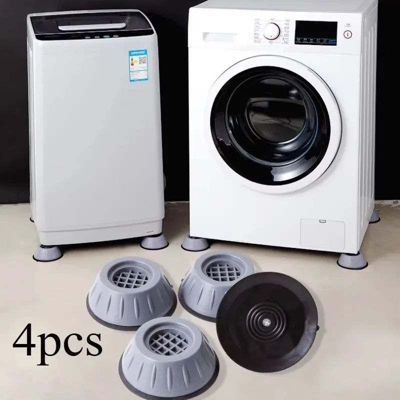 1/2/6pcs Rubber Pads For Washing Machine Anti Vibration Leg Stopper Foot Pad Washing Machine Anti-Vibration Mute Protection Mat