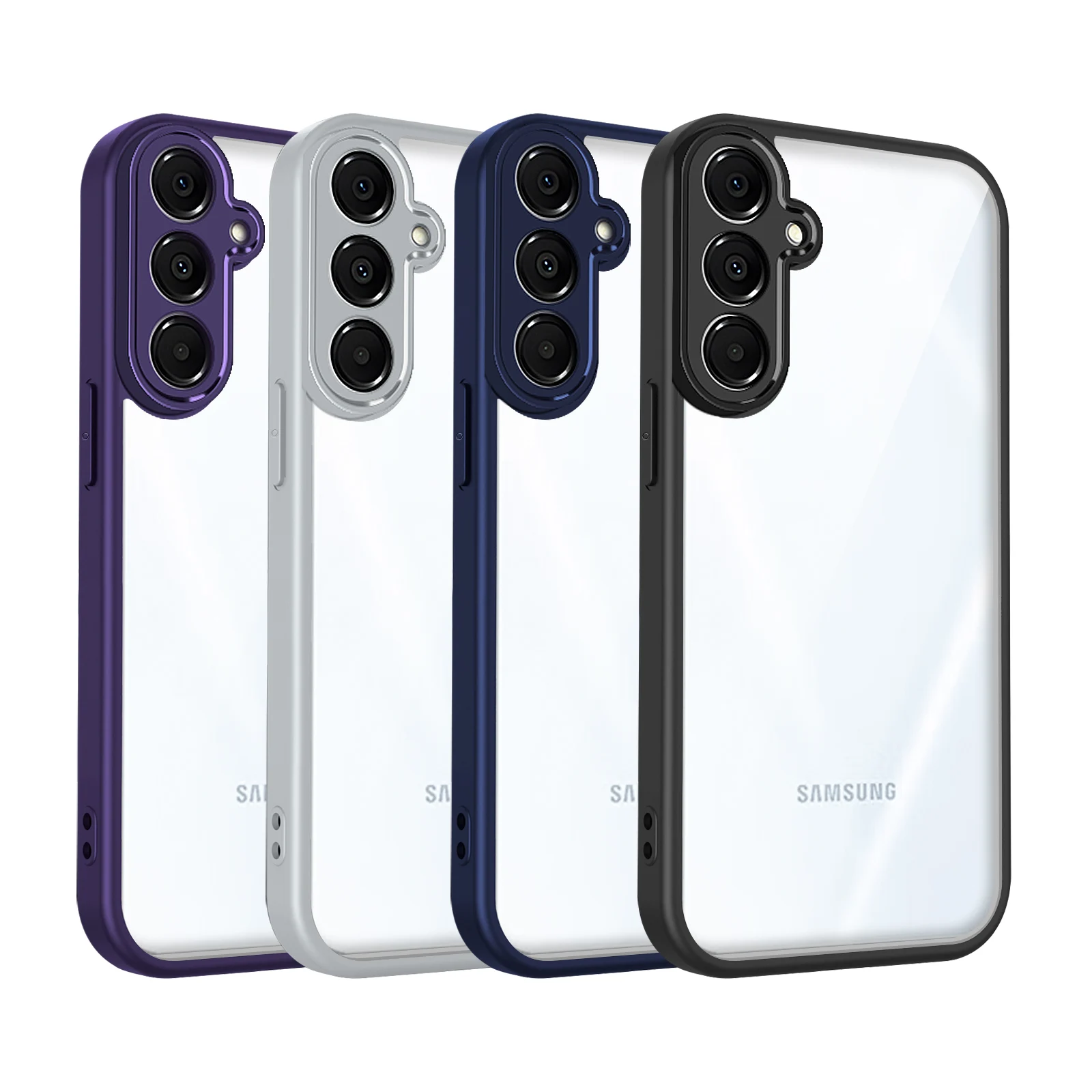For Samsung Galaxy A17 Case Galaxy A16 Phone Case Galaxy A16 a17 5G Cover Air Cushion Silicon Bumper Clear Matte Back Cover Hard