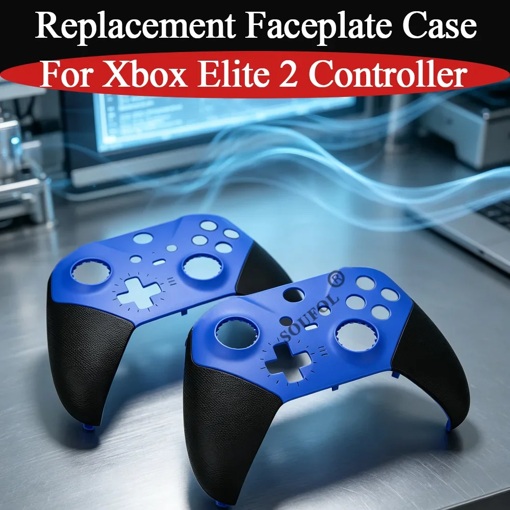 2026 New Red/Blue Housing Faceplate Case For Xbox Elite2 Durable Replacement Front Shell Cover For Xbox Elite2 Controller Access
