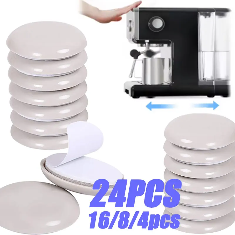 24/4Pcs Appliance Slider, Sliders for Kitchen Appliances, Small Appliance Sliders for Most Countertop Furniture Cups