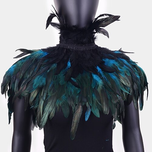 Accessoires de samba pour le carnaval de Rio 2026: jupe à plumes multicolores et noires pour femme, costume de danse des oiseaux à plusieurs niveaux, costume de spectacle pour festival brésilien