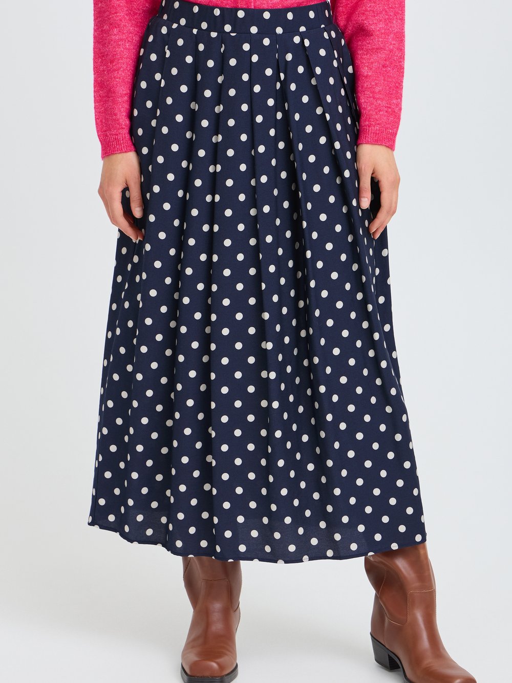 fransa Freizeitrock FRADARA Damen marine, XL