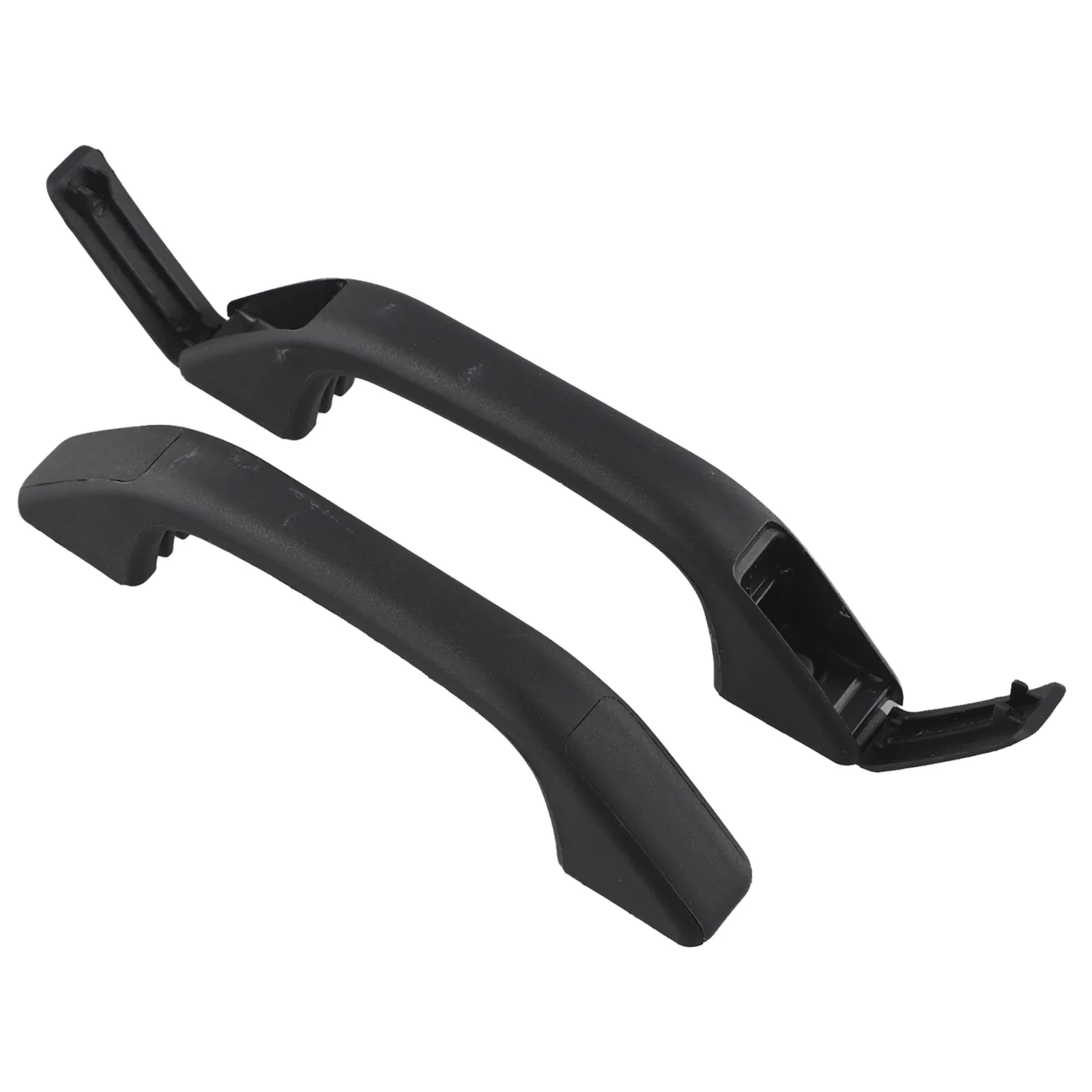 Heimwerkerbedarf Schwarzer Anhängertürgriff Türgriff-Set 132mm Montageloch-Abstand 175mm Länge Türgriff