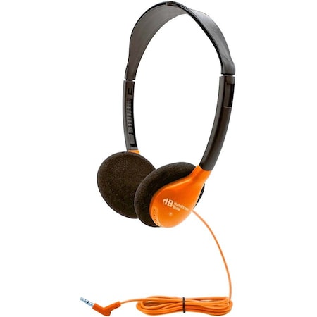 HAMILTONBUHL HA2-ORG Hamilton Buhl Personal On-Ear Stereo Headphone, ORANGE - HAMILTONBUHL