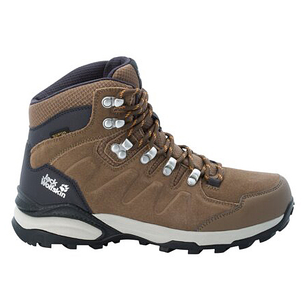 Jack Wolfskin - Women's Refugio Texapore Mid - Wanderschuhe 39 | EU 39 braun