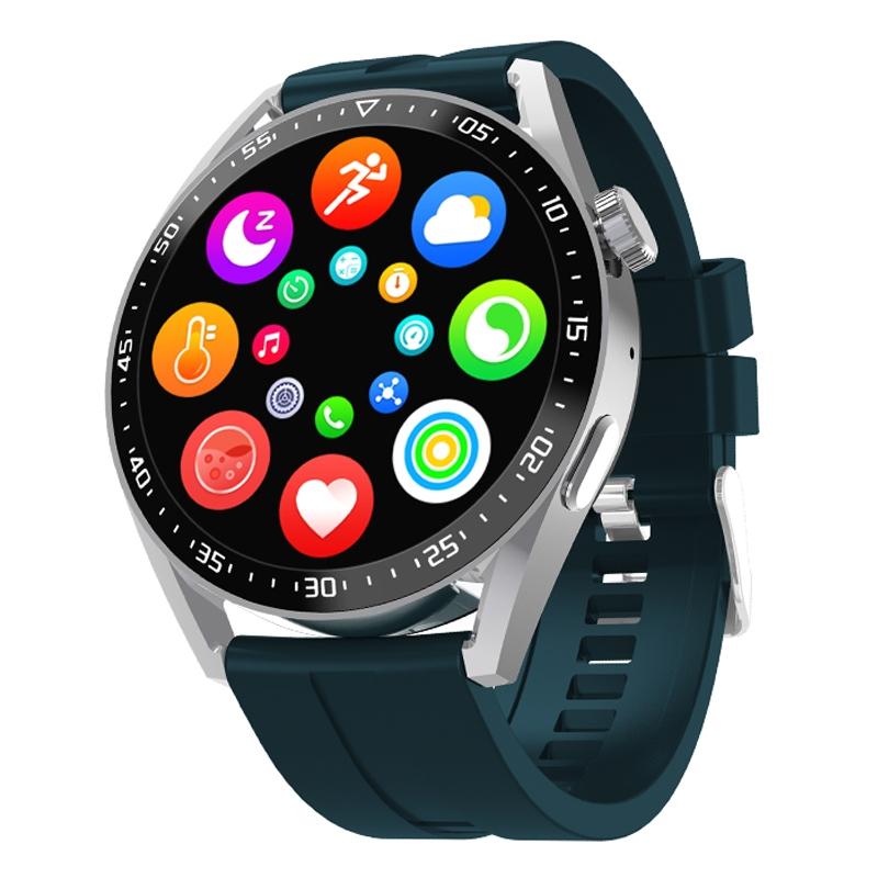 HW28 Bluetooth Calling Smart Watch With Health Monitoring IP67 Waterproof NFC Payment green