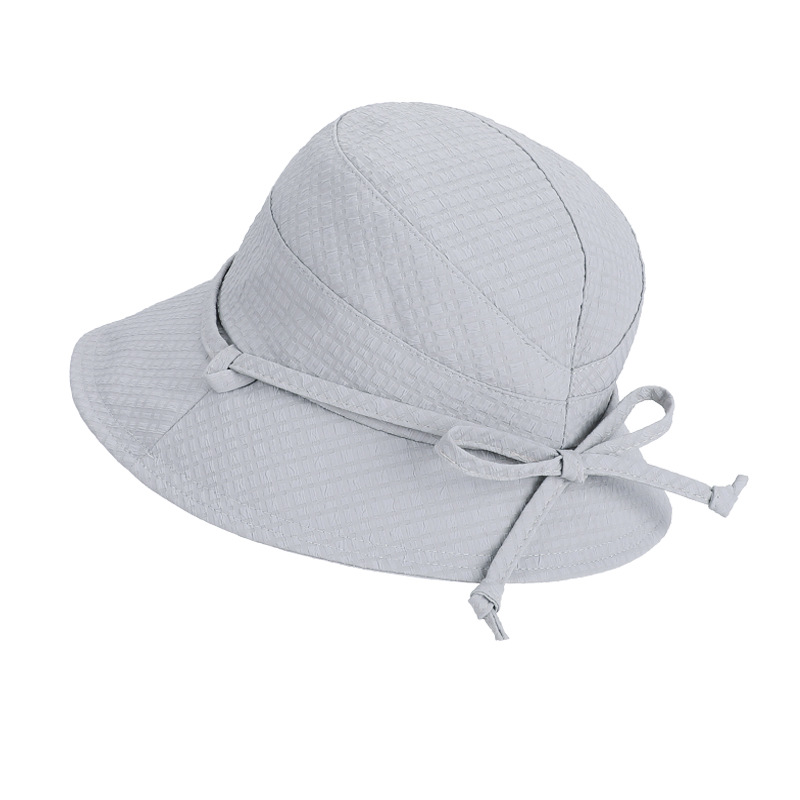 Japanese Minimalist Sunshade Bucket Hat gray