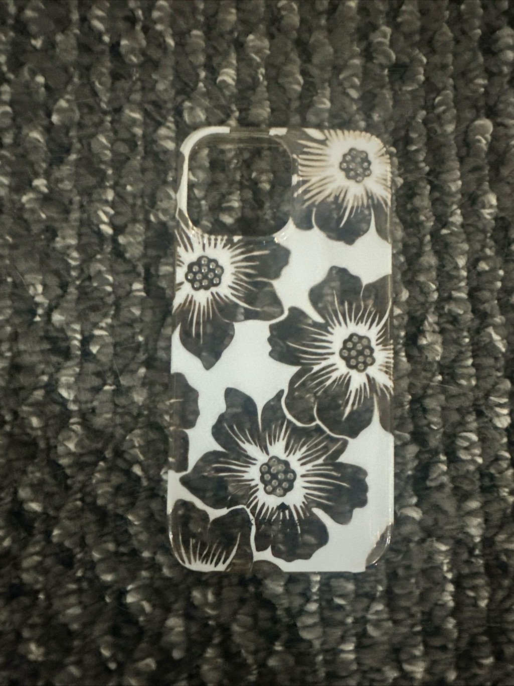 Kate Spade Cell Phones & Accessories | Kate Spade 13 Pro Max Floral Black & White Phone Case For Smartphones | Color: Black/White | Size: Os