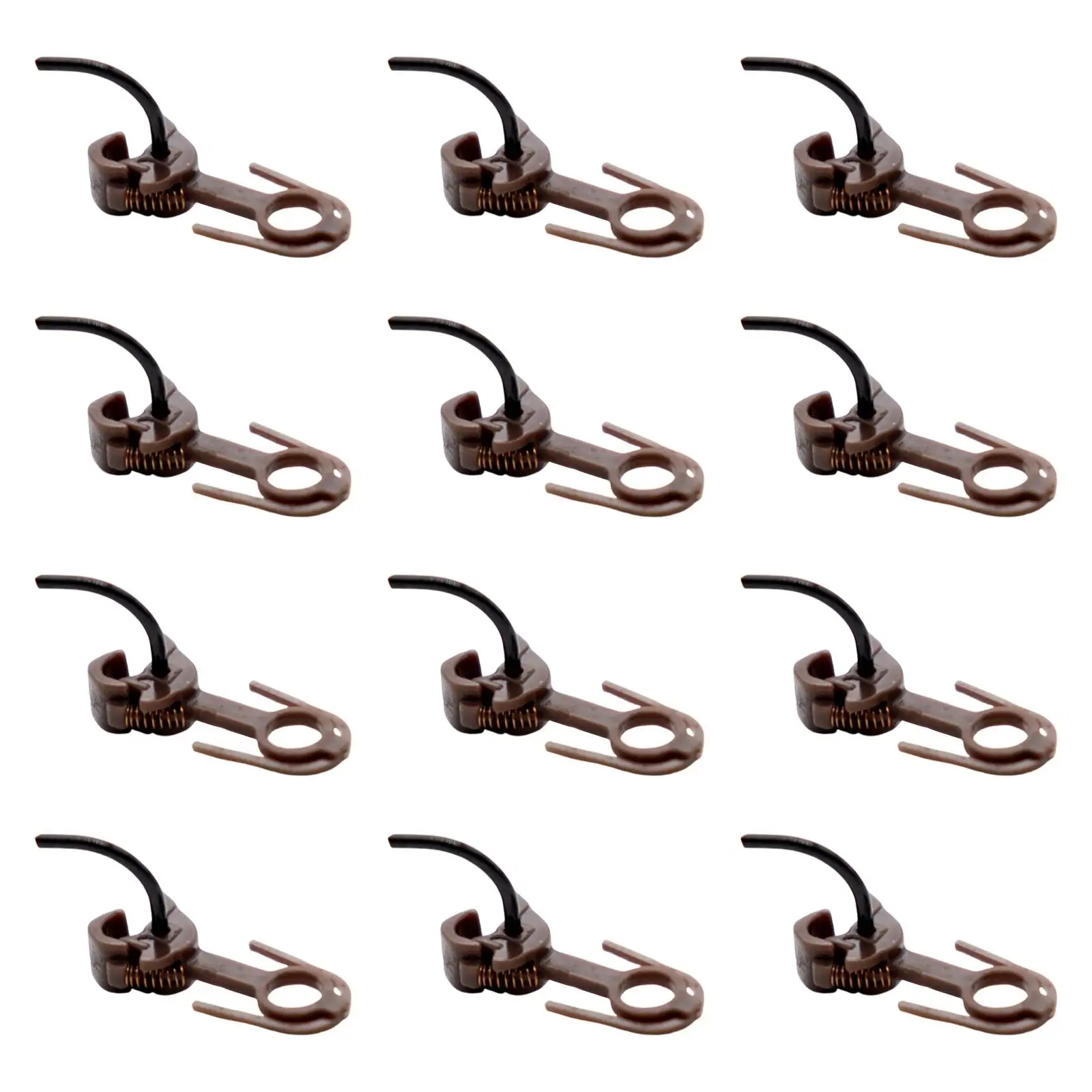 12 Pieces Model Trains HO Scale Couplers,Trains Couplers,Sturdy,Replace,Hobby