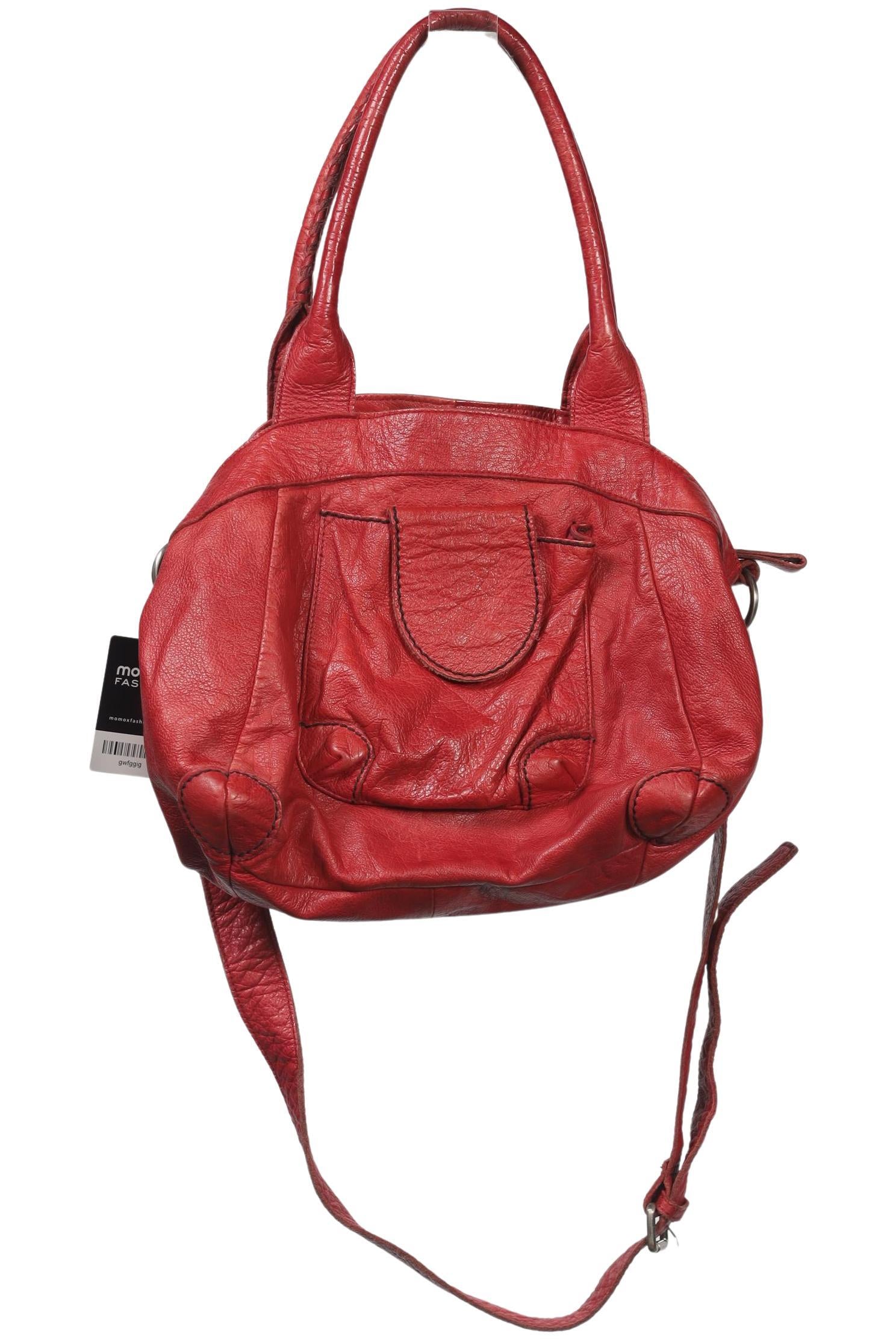 Liebeskind Berlin Damen Handtasche gross Leder, Gr. , Rot, Leder / kein / Etikett