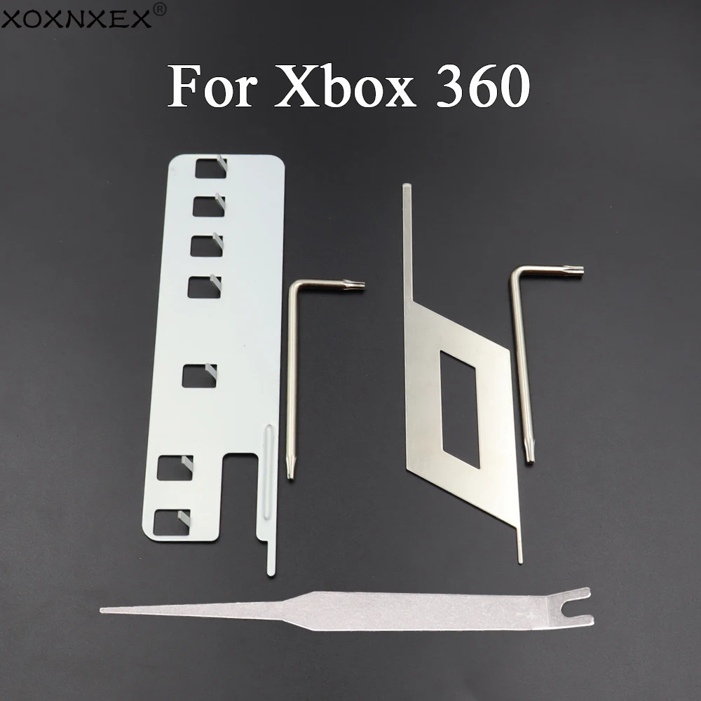 For Xbox360 Console X-Clamp Removal Tool For Xbox 360 Slim Fat Console Host Shell Opening Tools Repair Disassemble Screw Kit