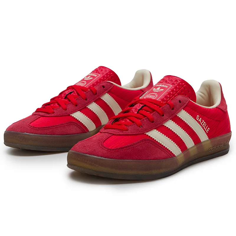 Adidas Originals Gazelle Indoor Damen Freizeitschuhe Retro Low-Top Sneakers Commuter Leichte Freizeitschuhe Js1411
