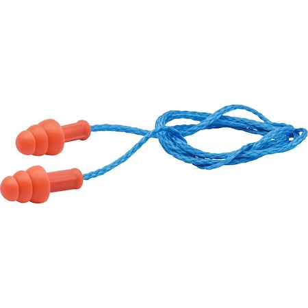 PIP 267-HPR320C Corded Ear Plugs,Reusable,NRR25 dB,PK100