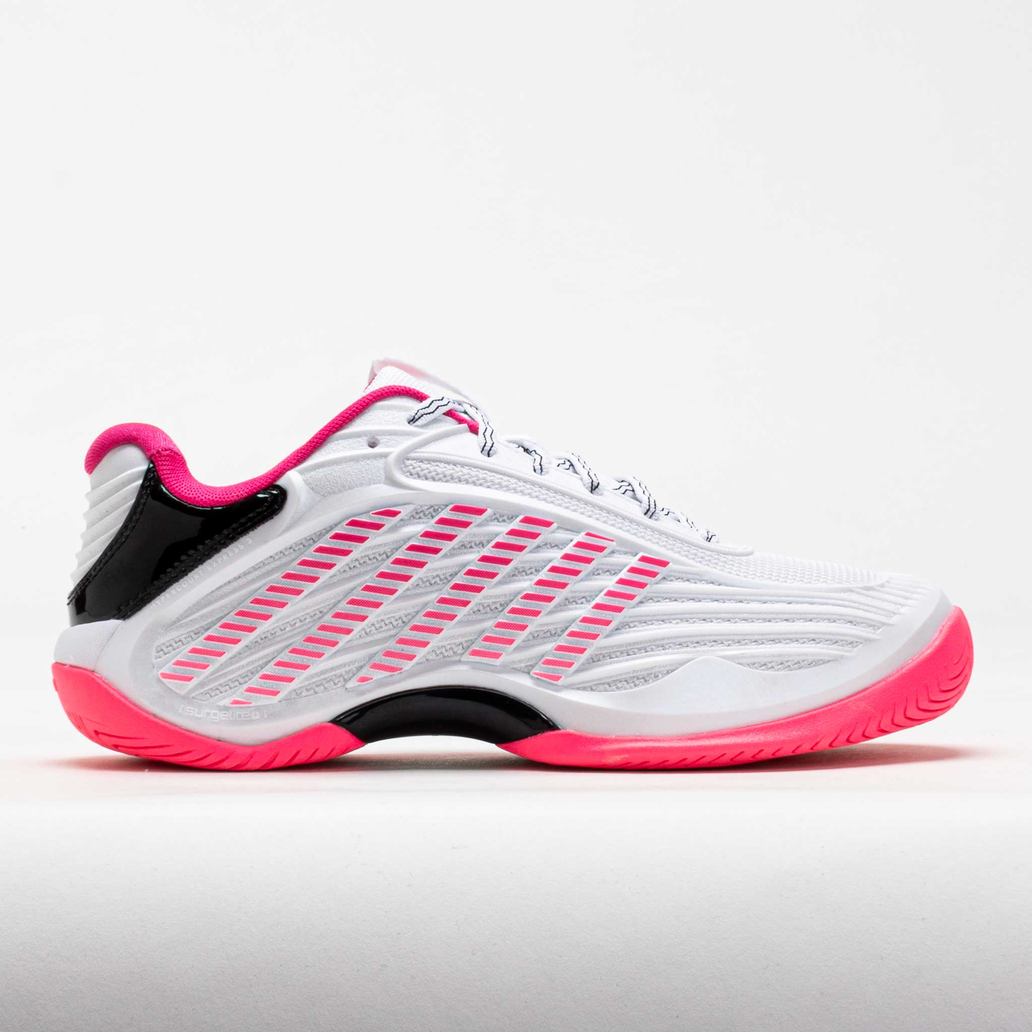 K-Swiss Hypercourt Express 3 Women's Tennis Shoes White/Lava/Shocking Pink