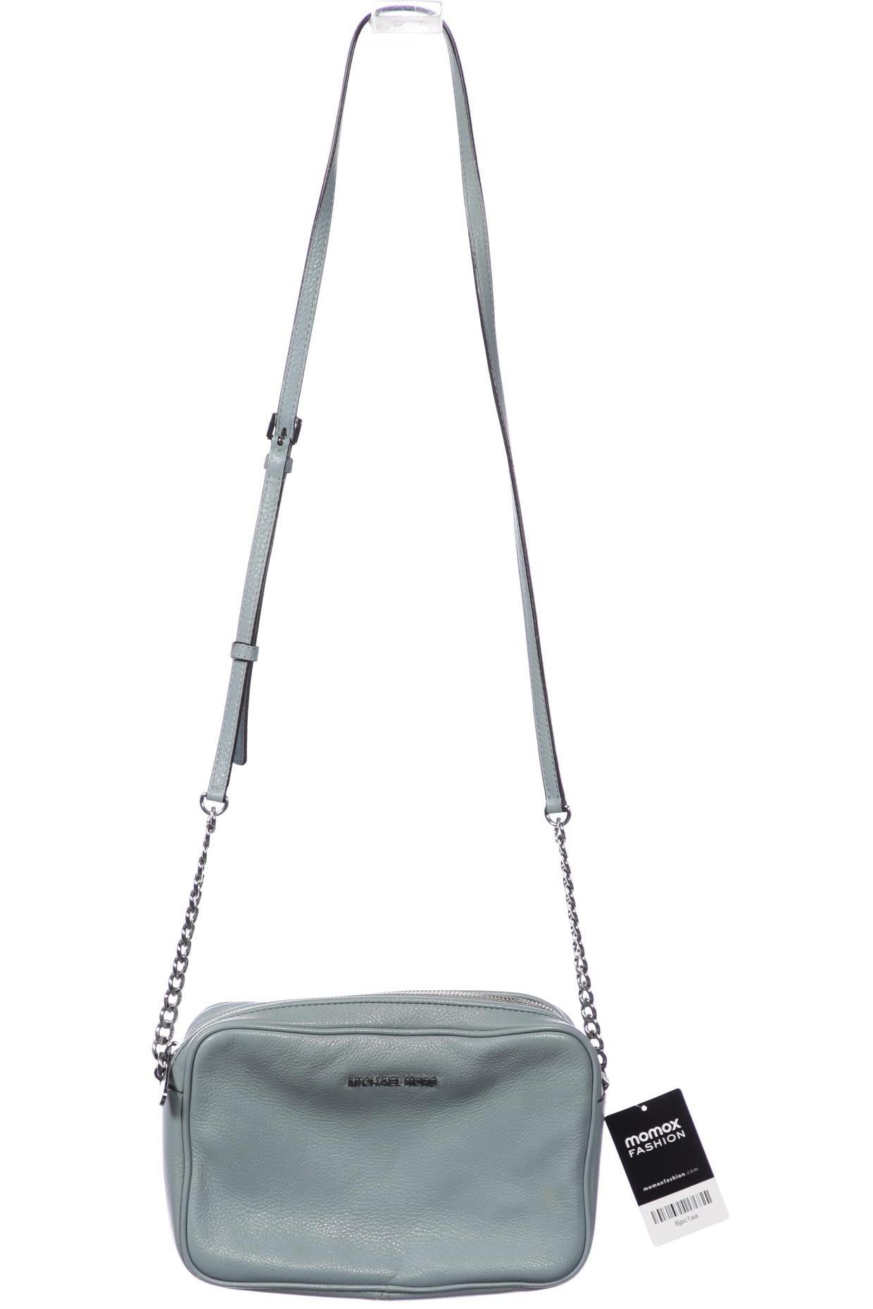 Michael Michael Kors Damen Handtasche klein Leder, Gr. , Blau, kein / Etikett / Leder