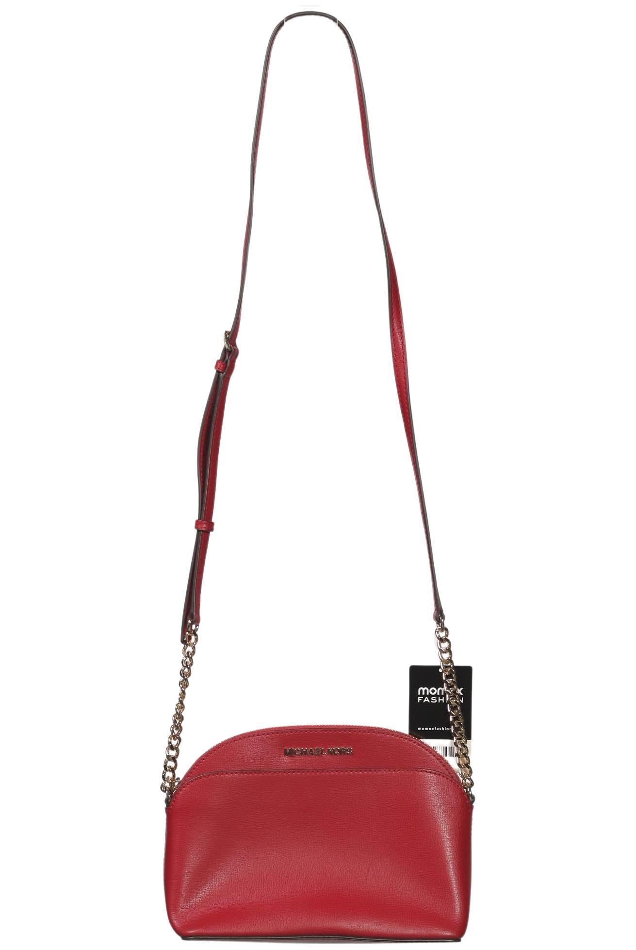 Michael Michael Kors Damen Handtasche klein Leder, Gr. , Rot, kein / Etikett / Leder