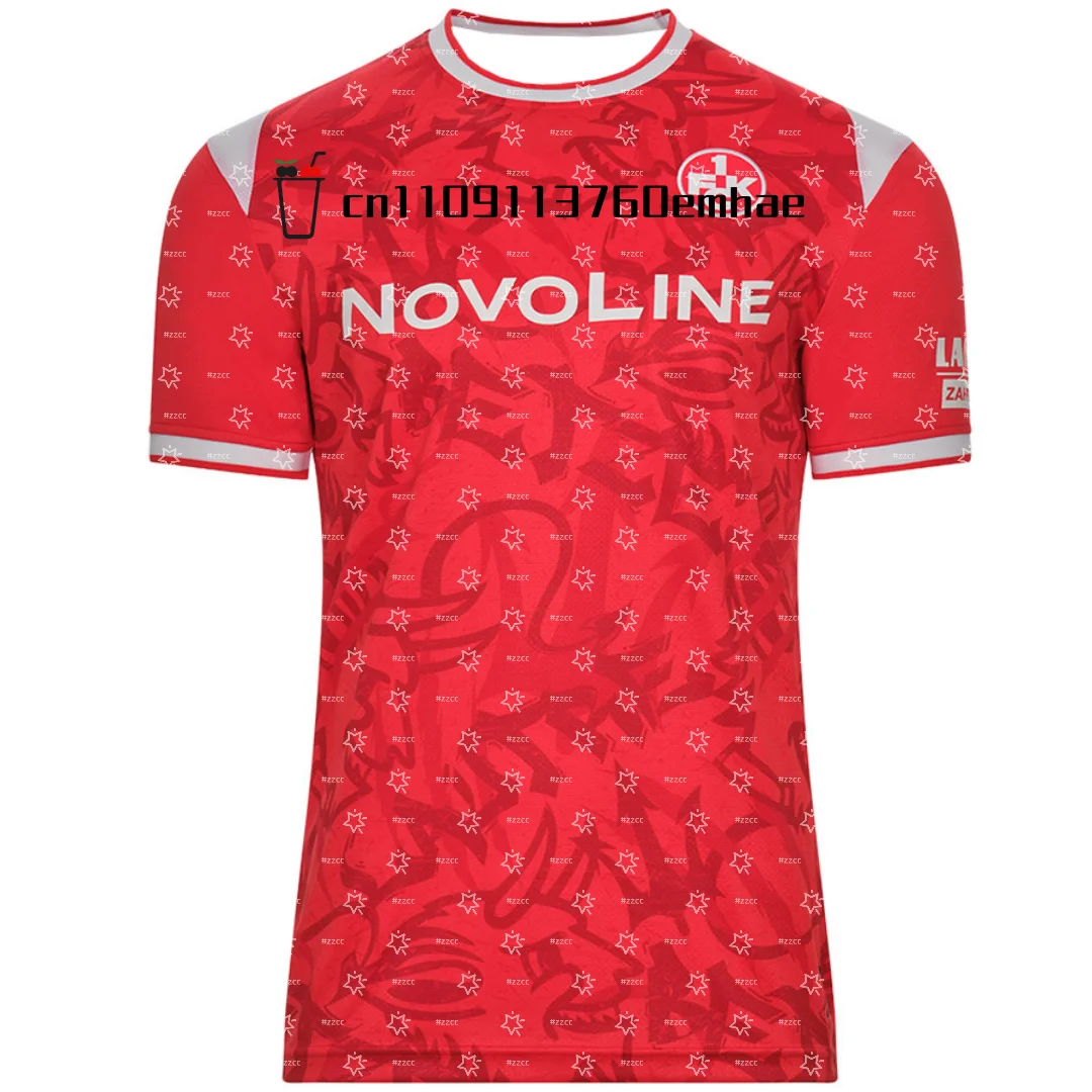 Maillot de football domicile/extérieur Kaiserslautern 26-27, uniforme de match, t-shirt de sport d'été pour homme, vêtements pour enfant, maillot de cyclisme