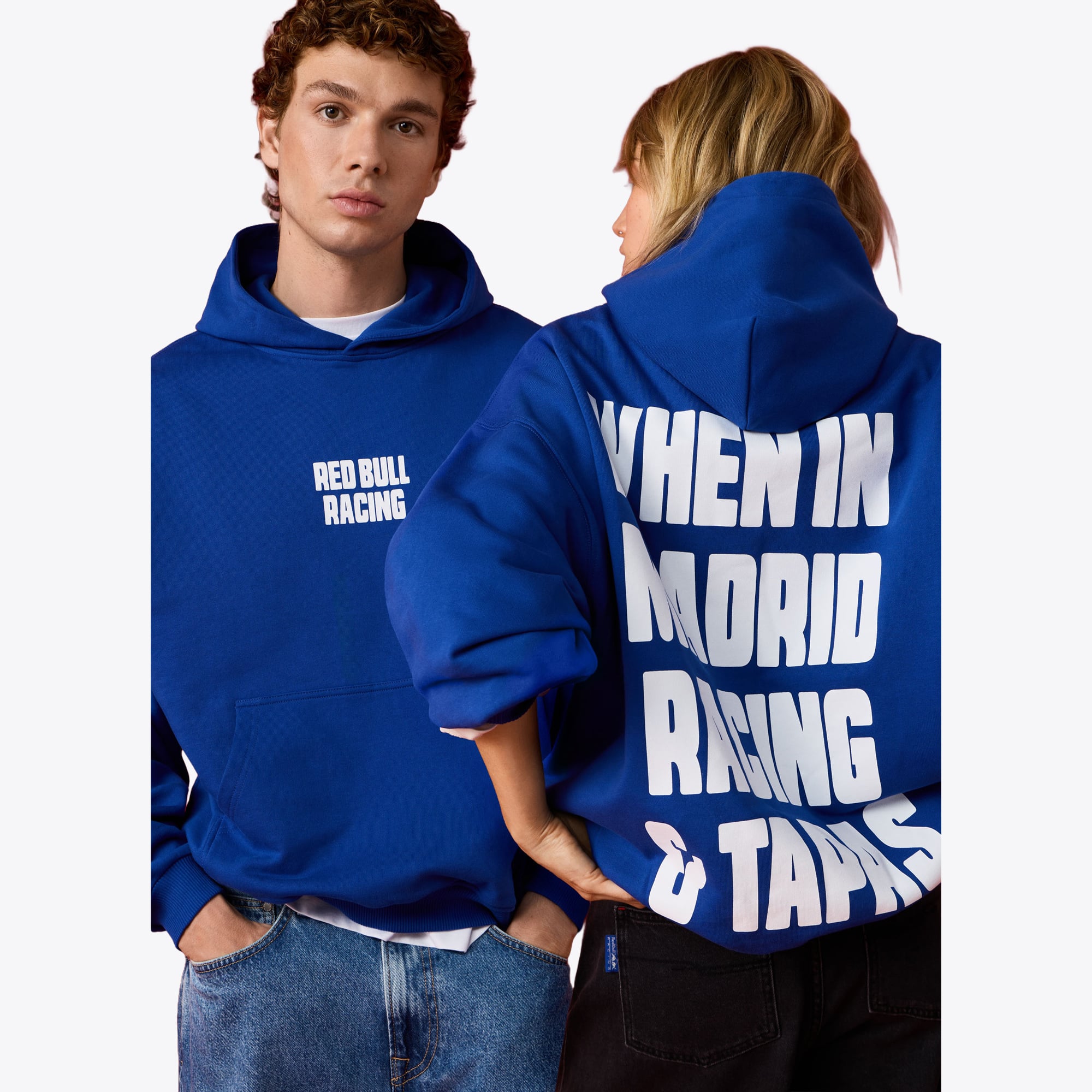 Sweat à capuche Oracle Red Bull Racing Pepe Jeans Racing & Tapas - Bleu - Unisexe - unisexe Taille: XL