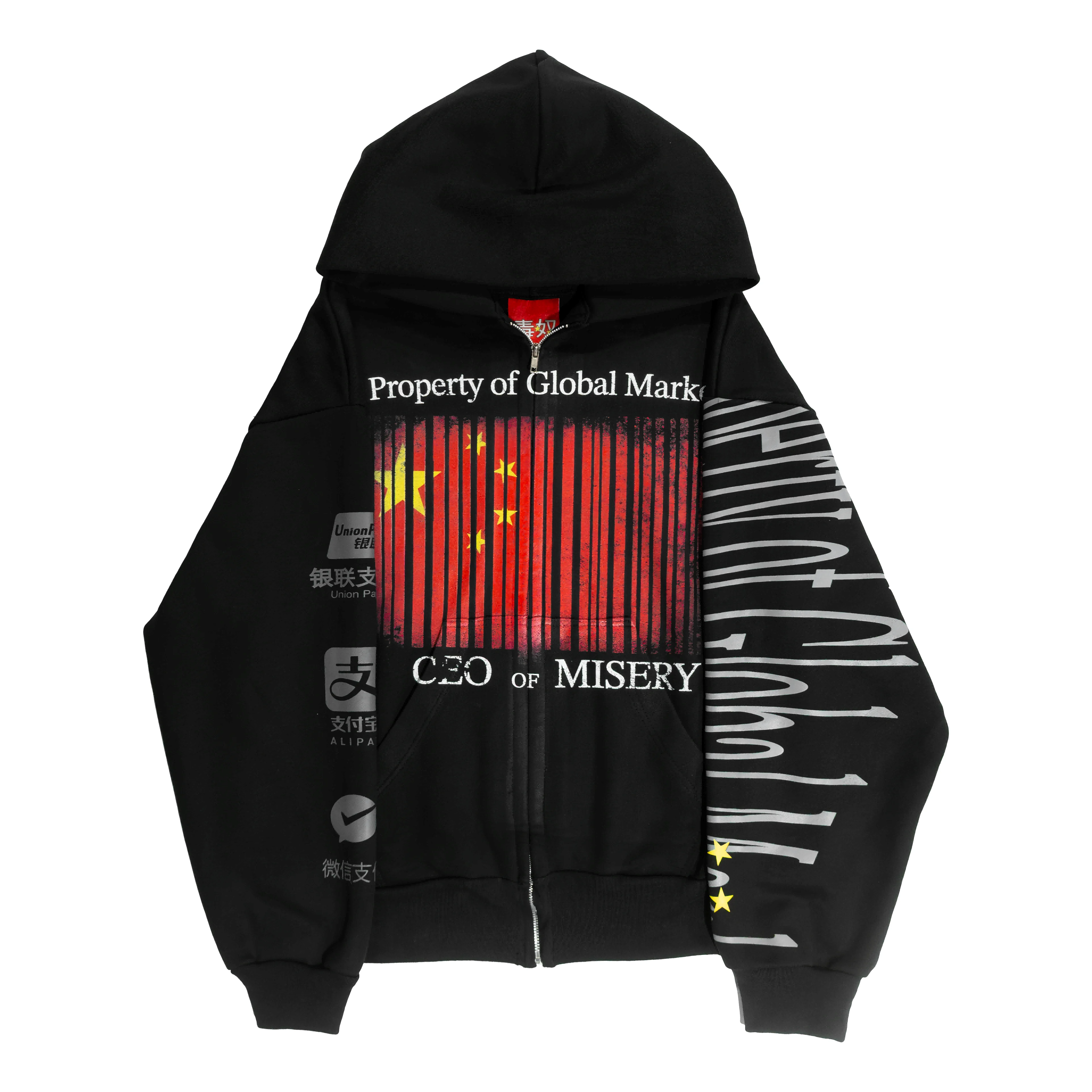 Hip Hop Grunge Chinatown Hoodies Women Streetwear Sweatshirt Tops Harajuku Casual Goth Oversized Hoodie Men Clothing Y2k Clothes