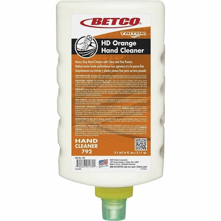 BETCO BET7926200 Heavy Duty Citrus Skin Cleanser, White, 6PK
