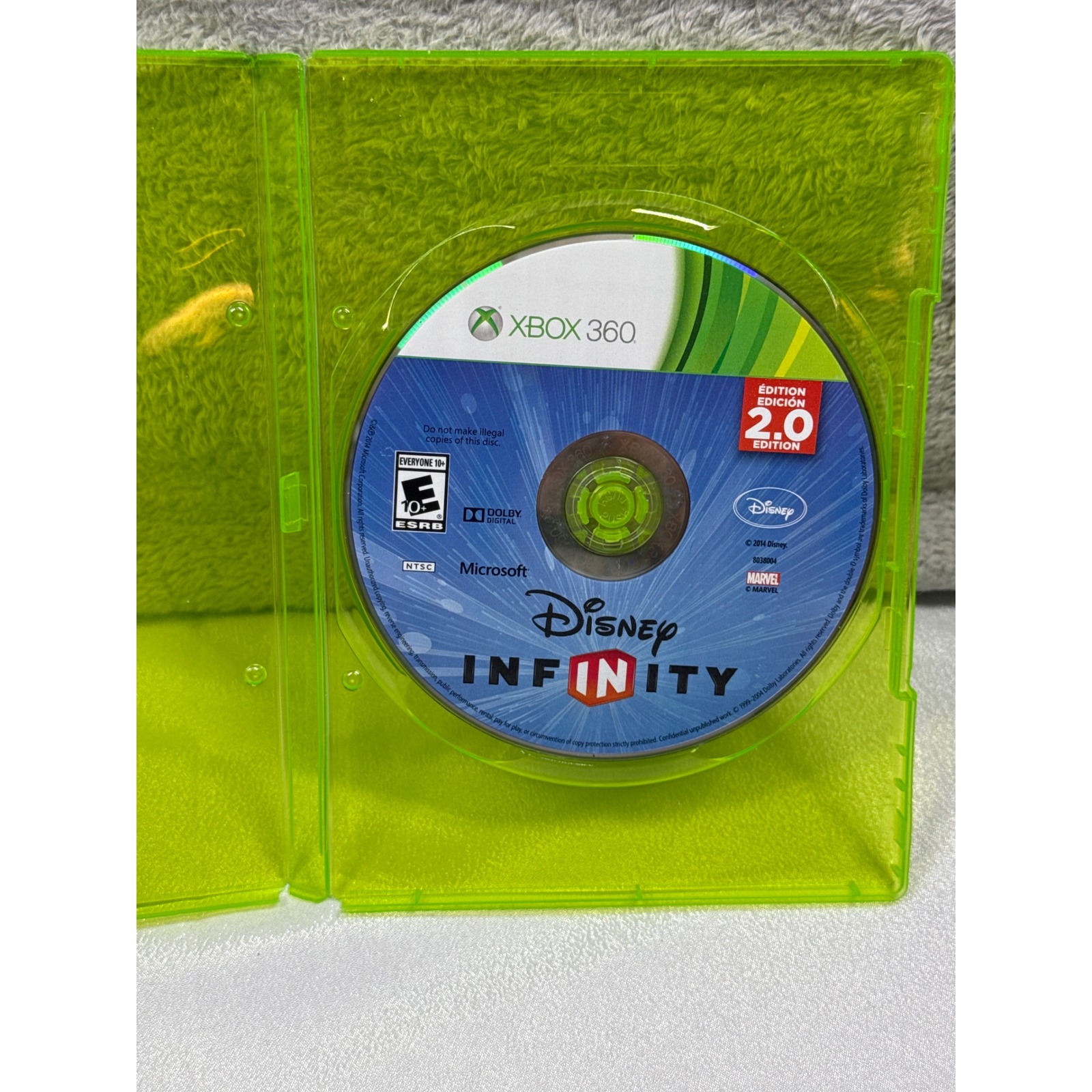 Disney Video Games & Consoles | Disney Infinity 2.0 Edition Xbox 360 Blue Marvel Video Game Disc | Color: Blue | Size: Os
