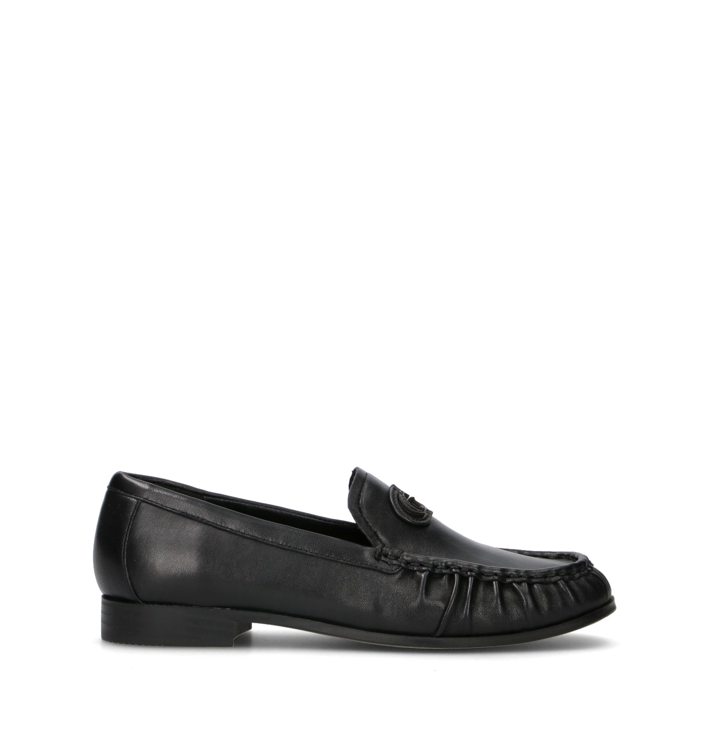 GUESS Mocassino donna nero in pelle