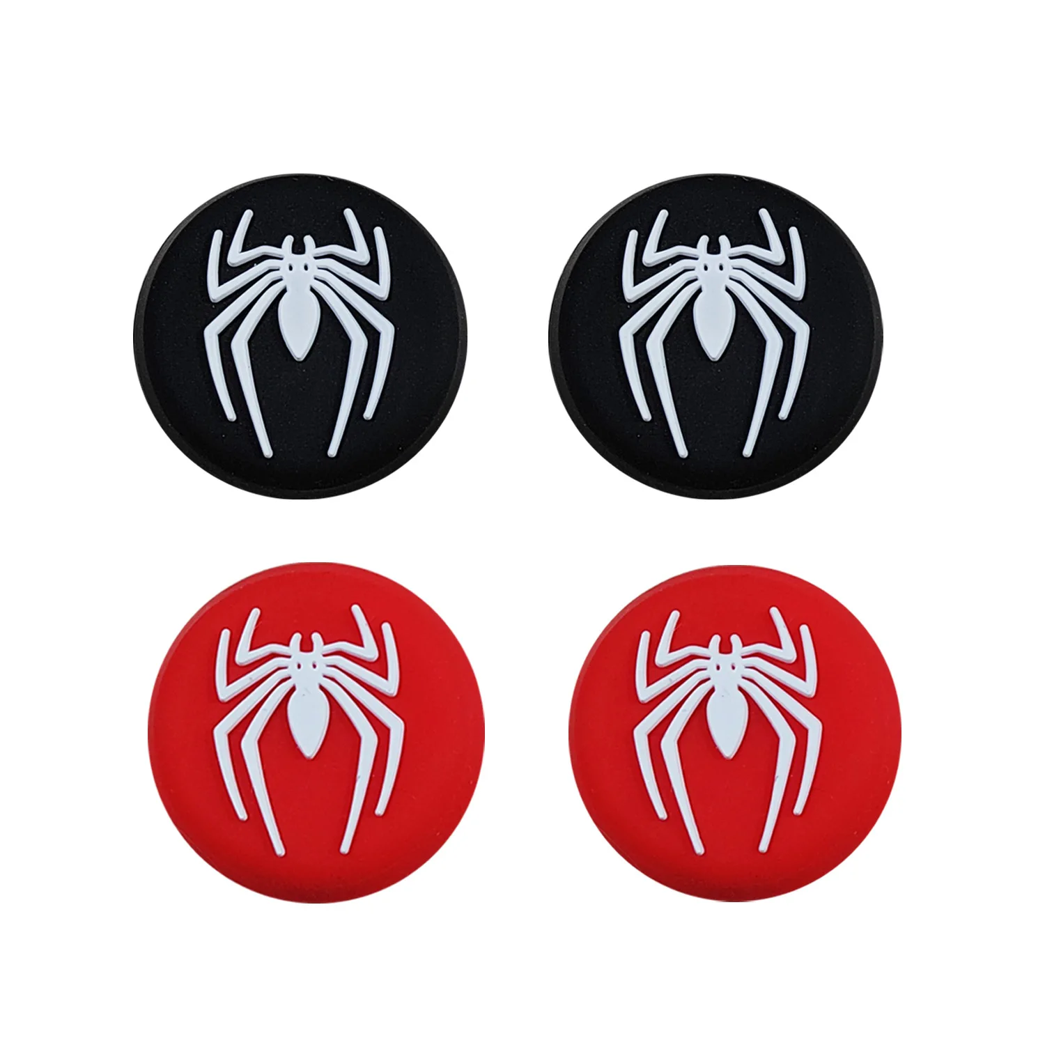 2pcs Silicone Thumb Grip Cap For PS4 PS5 Playstation 5 Xbox Series XS Game Joystick Controller Accessories Thumbstick Grip Caps