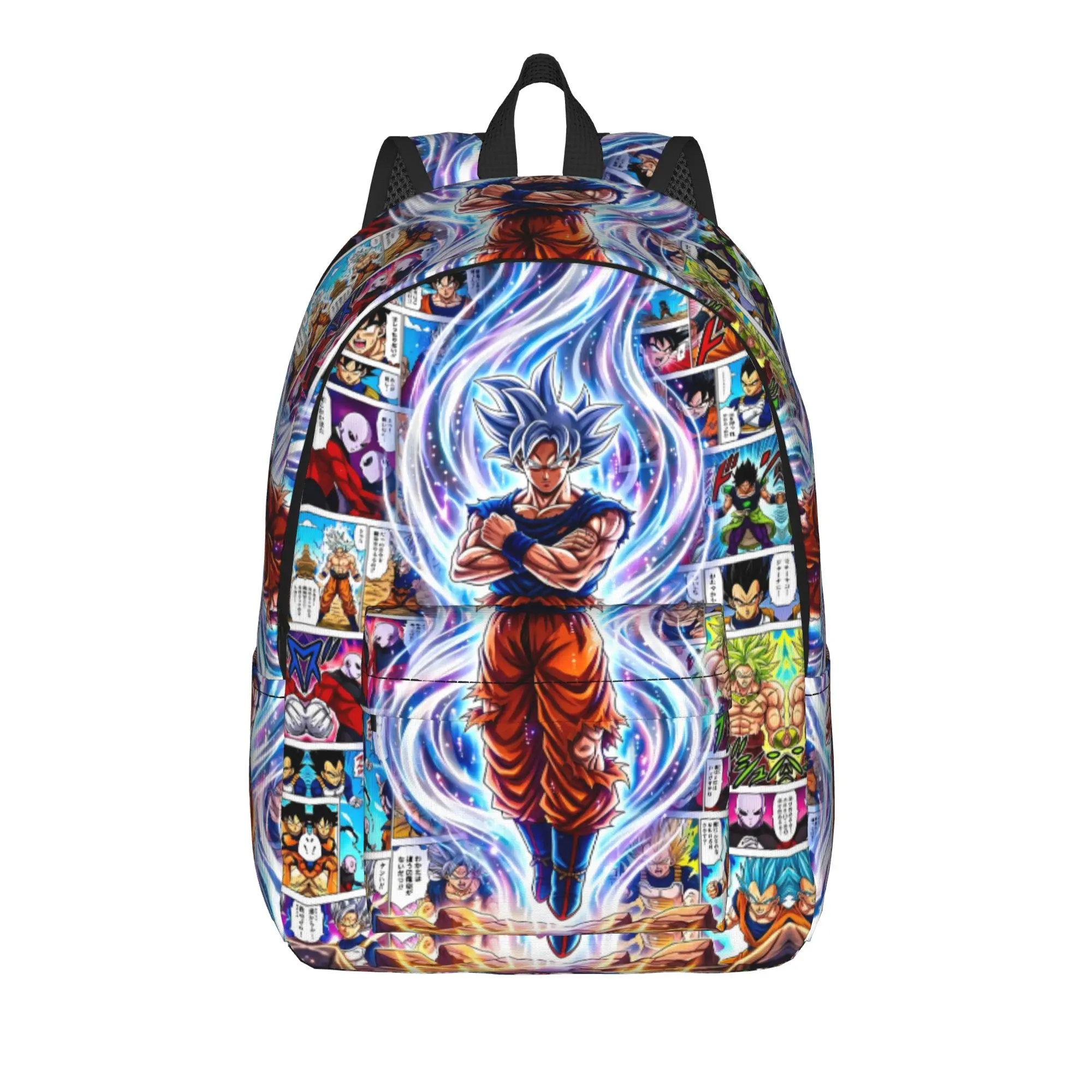 Sac à dos Dragon Ball Anime Song Goku, sacs à dos pour la rentrée scolaire, sacs d'école unisexes, jolis sacs d'école, sac à dos imprimé design