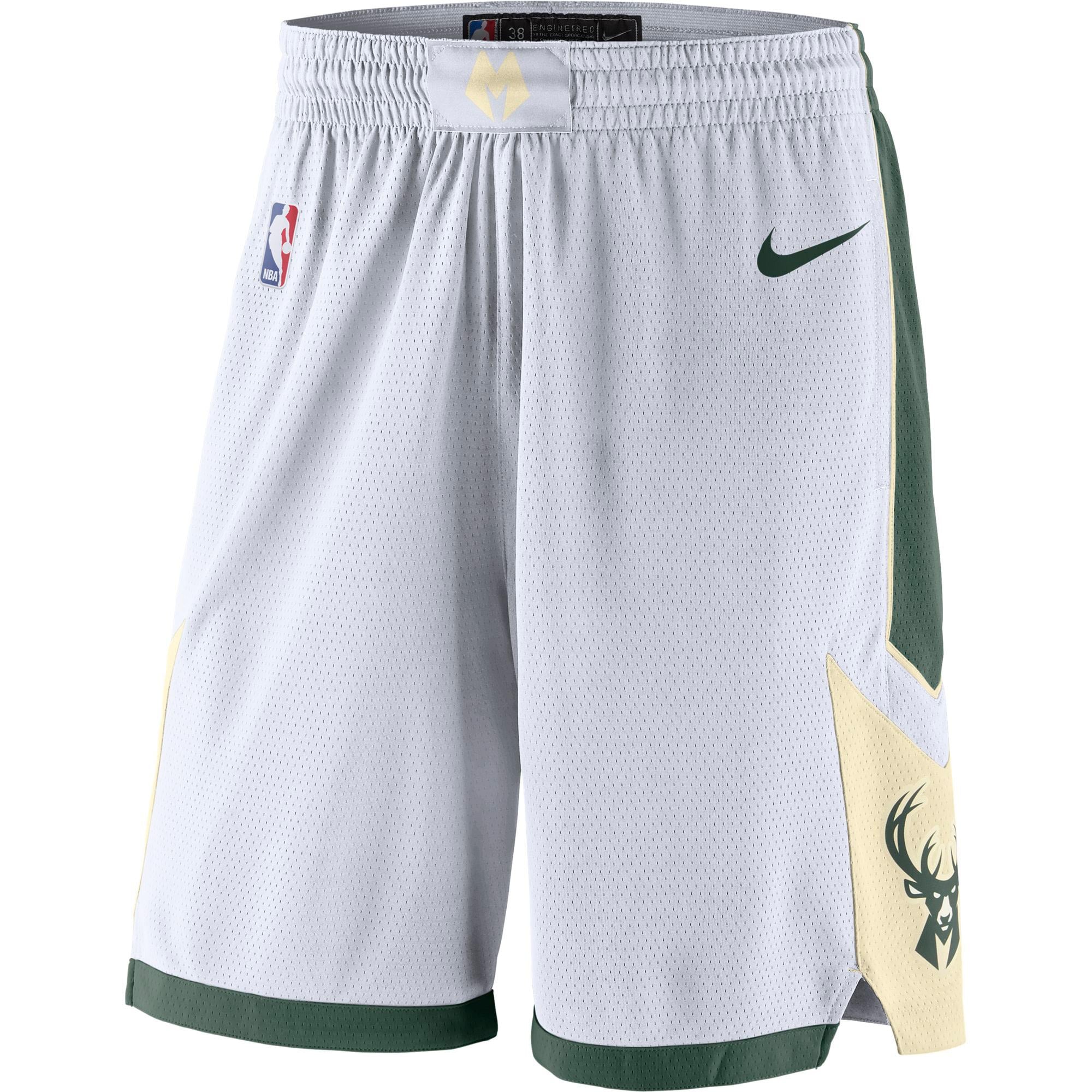Milwaukee Bucks Nike Association Swingman Short - Mens - Homme Taille: L