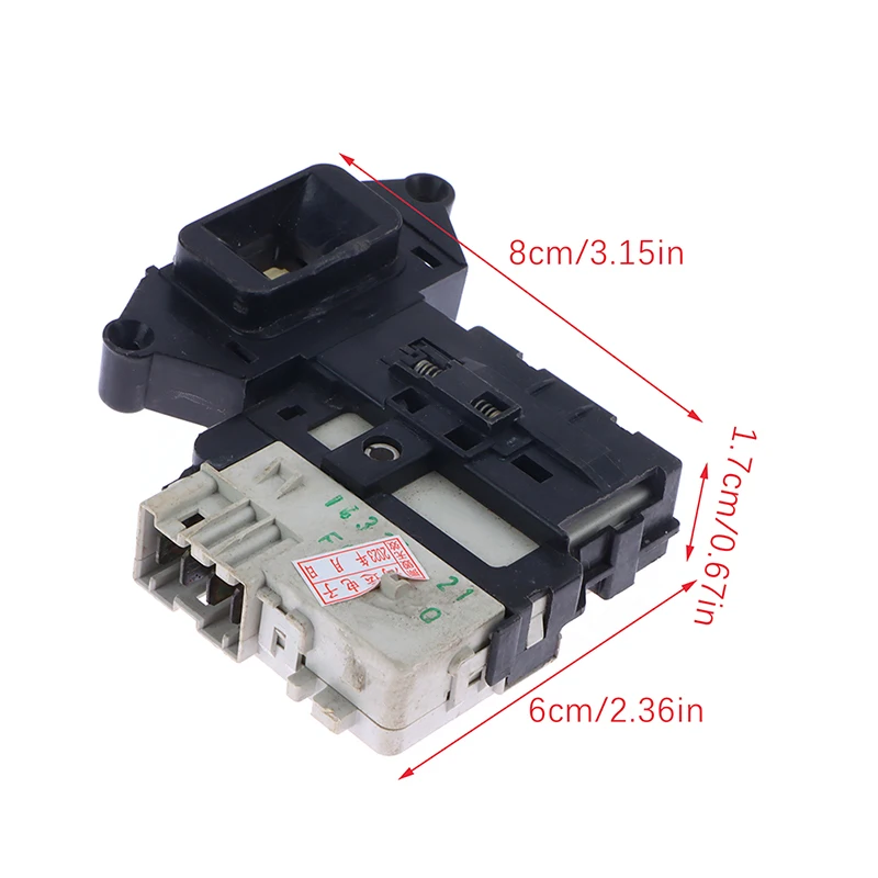 Washing Machine Door Lock Switch Compatible With LG F01Q WD-A12355DS N10240D A14398DS Drum Washing Machine Medium Door Lock