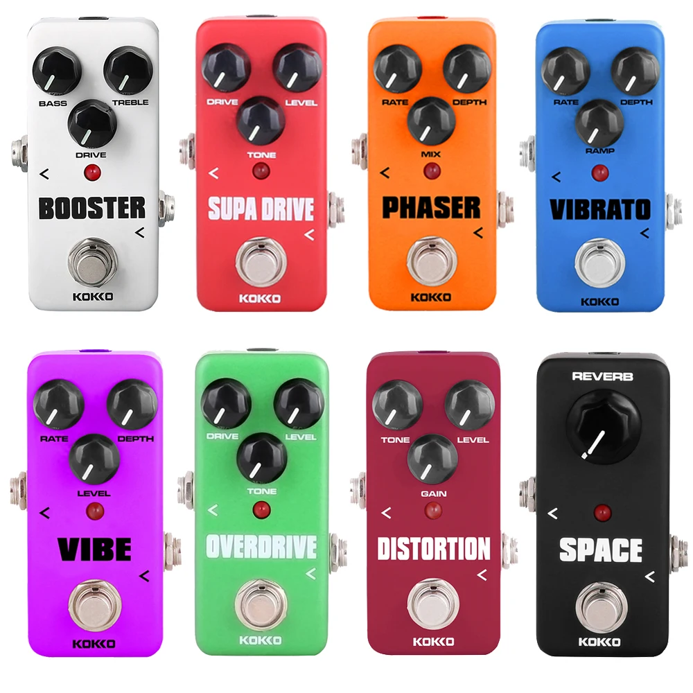 Kokko gitarren effekt pedal fuv2/fvb2/fod3/fdd2/fod5/FRB-2/FBS-2/FCH-2/FCP-2/FLP-2 tragbare gitarren effektor e-gitarren teile