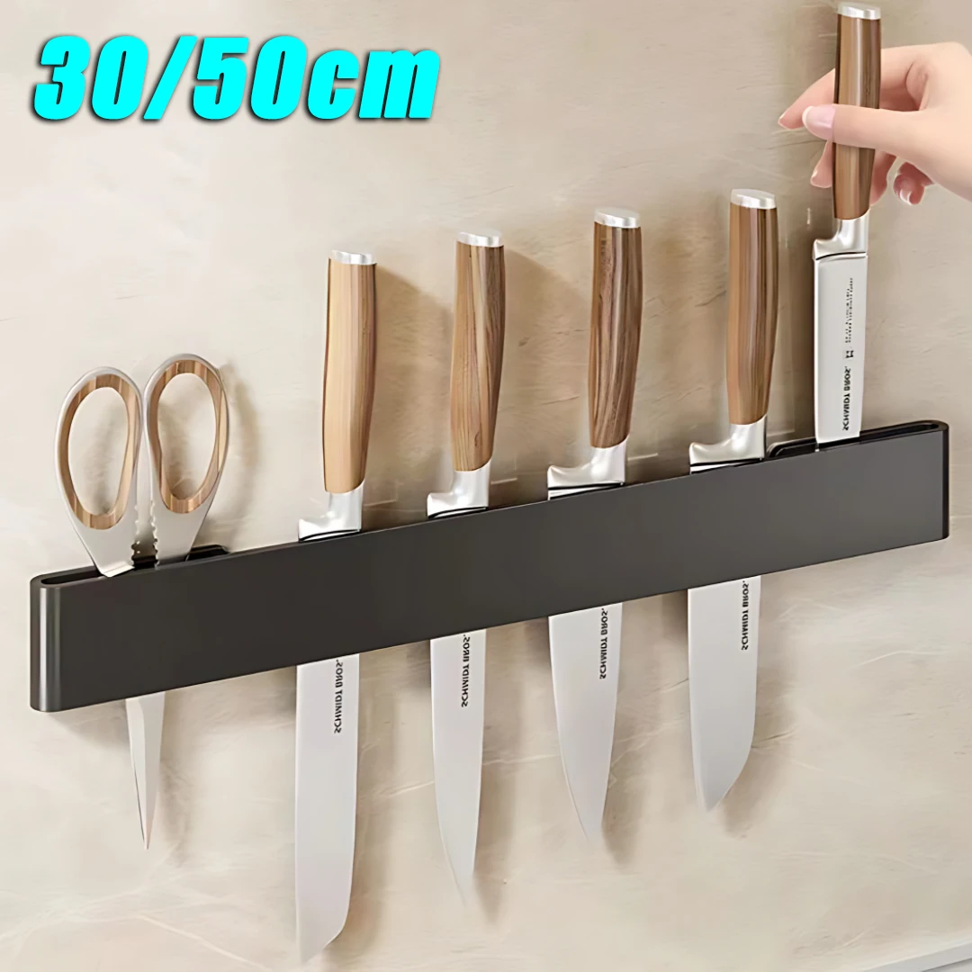 Wall Mounted Knife Holder Kitchen Multifunctional Shelf Knife Holder Kitchen Knife Holder Shelf Kitchen Storage Accessories