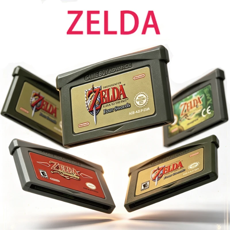 HOT 6 Styles# GBA Game Cartridge 32 Bit Video Game Console Game Card Link To The Past Awakening DX Minish Cap@@