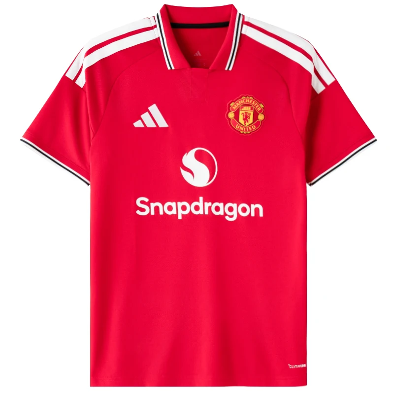 Maillot de football Adidas Manchester United, édition fan domicile, saison 26/27, à manches courtes pour adultes KA6871