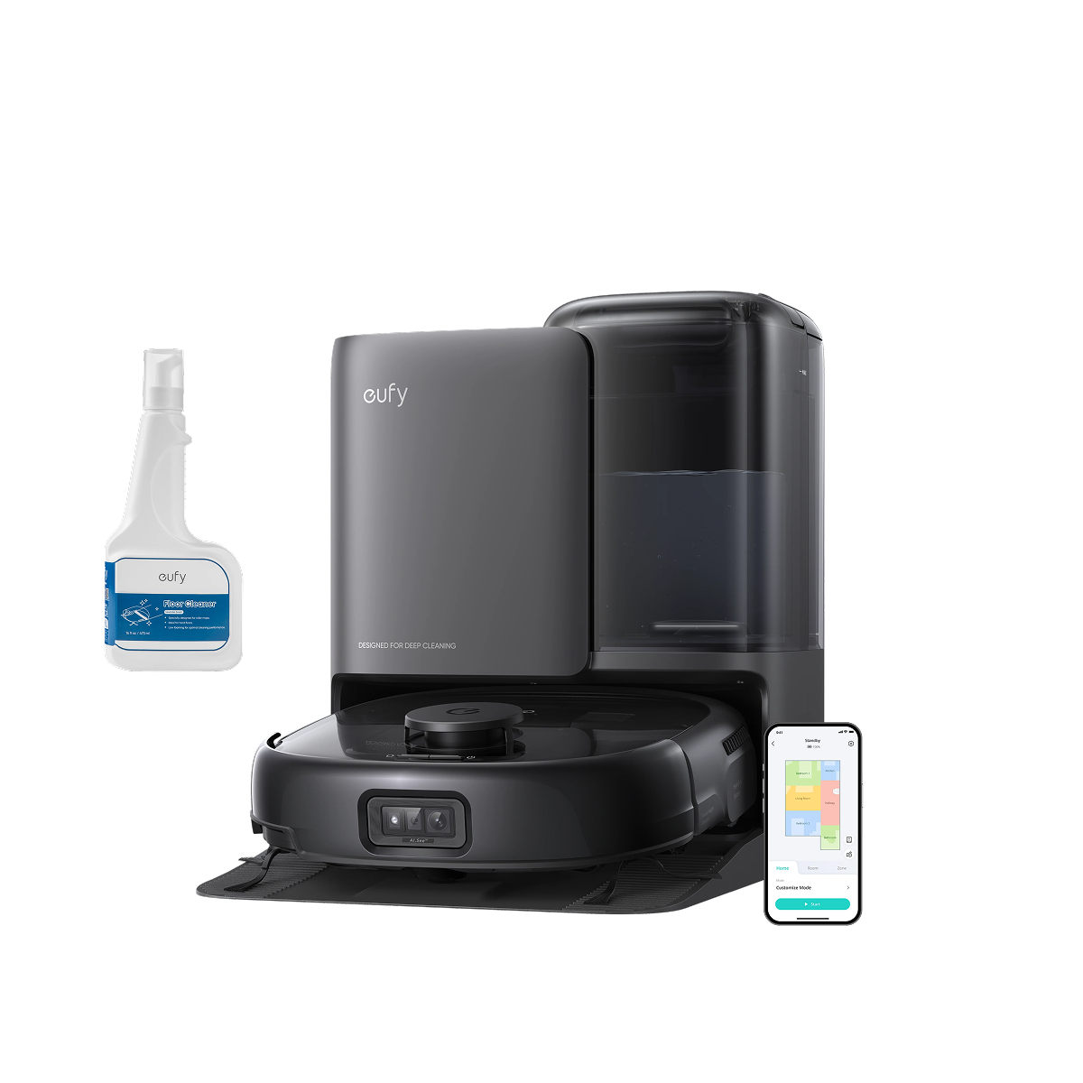 Anker eufy Saug- und Wischroboter Omni E25 mit Bodenreiniger